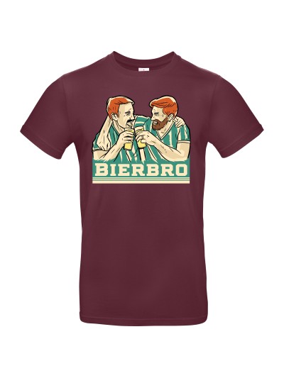 Bierbro Men's T-Shirt, Retro Poster Print | grobejungs.de