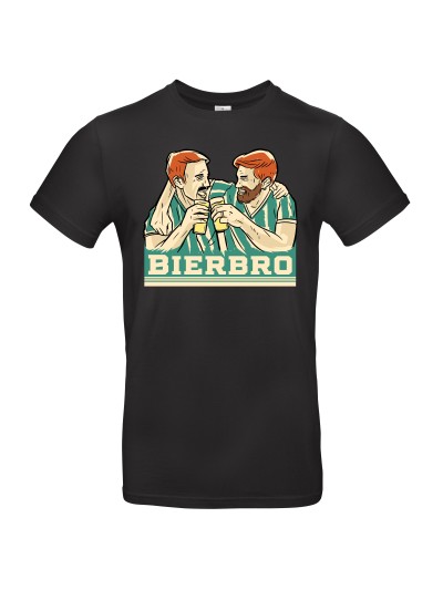 Bierbro Men's T-Shirt, Retro Poster Print | grobejungs.de