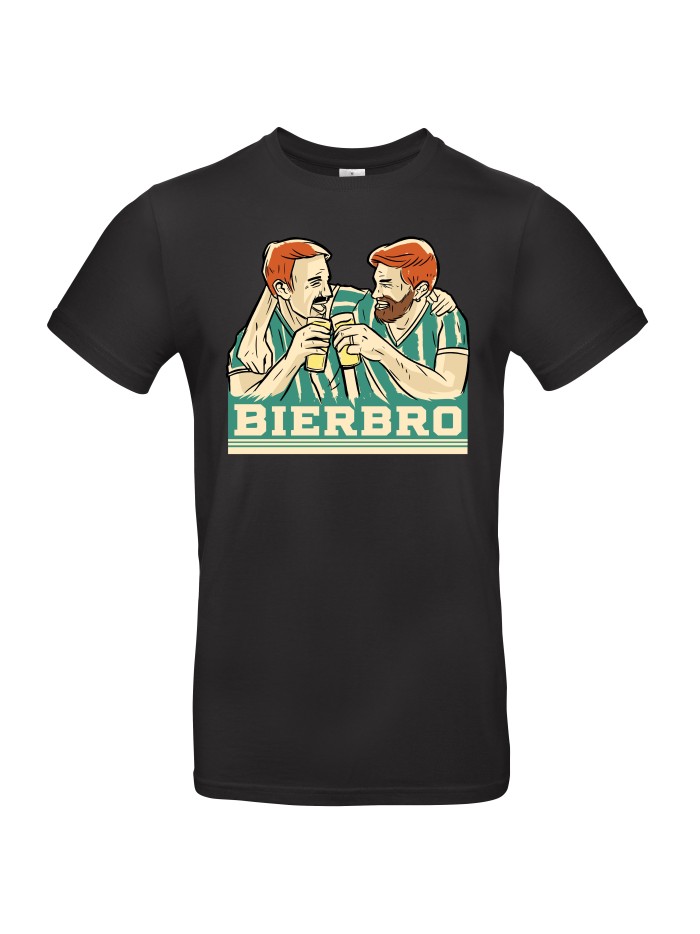 Bierbro Men's T-Shirt, Retro Poster Print | grobejungs.de