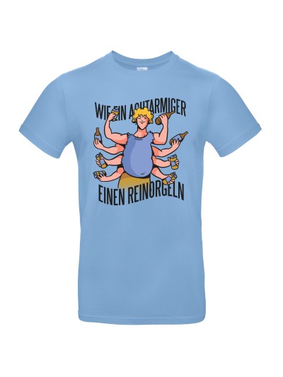 Wie ein Achtarmiger Men's T-Shirt | grobejungs.de