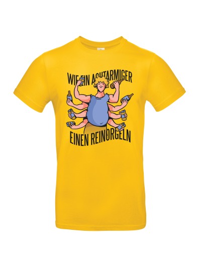 Wie ein Achtarmiger Men's T-Shirt | grobejungs.de