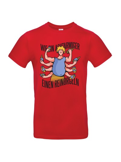 Wie ein Achtarmiger Men's T-Shirt | grobejungs.de