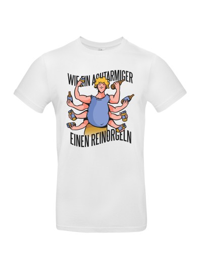 Wie ein Achtarmiger Men's T-Shirt | grobejungs.de