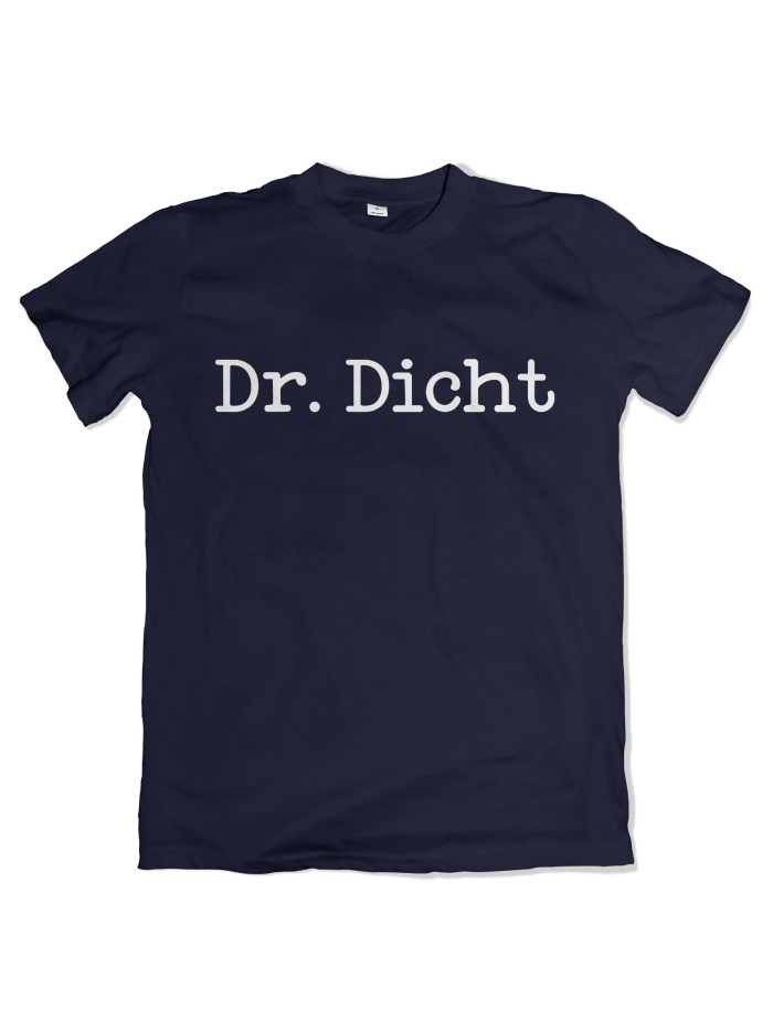 Dr. Dicht Men's T-Shirt, Typewriter Face | grobejungs.de