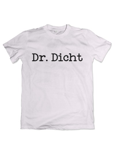 Dr. Dicht Men's T-Shirt, Typewriter Face | grobejungs.de