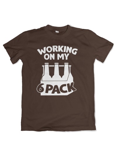 Working On My Sixpack Men's T-Shirt | grobejungs.de