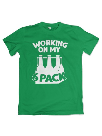 Working On My Sixpack Men's T-Shirt | grobejungs.de