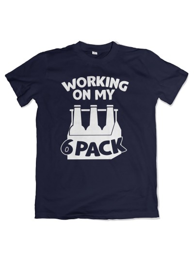 Working On My Sixpack Men's T-Shirt | grobejungs.de