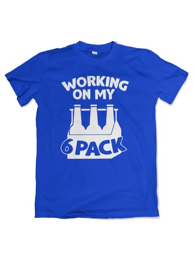 Working On My Sixpack Men's T-Shirt | grobejungs.de