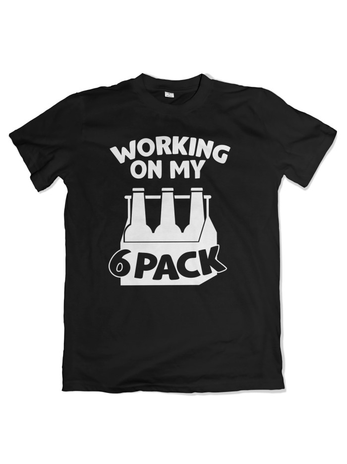 Working On My Sixpack Men's T-Shirt | grobejungs.de