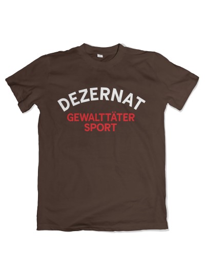 Dezernat Gewalttäter Sport T-Shirt | grobejungs.de