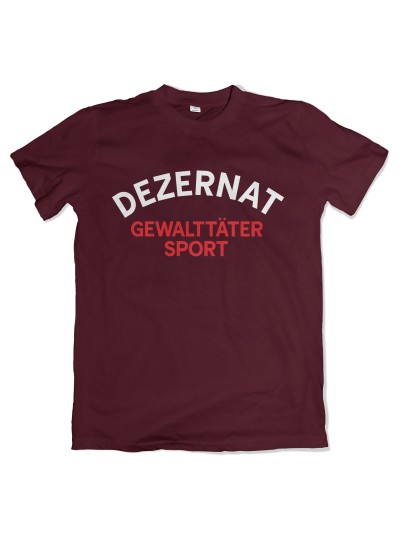 Dezernat Gewalttäter Sport T-Shirt | grobejungs.de
