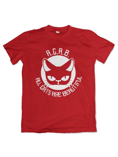 ACAB All Cats Are Beautiful Men's T-Shirt | grobejungs.de