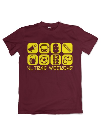 Ultras Weekend Symbols Men's T-Shirt | grobejungs.de