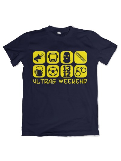 Ultras Weekend Symbols Men's T-Shirt | grobejungs.de