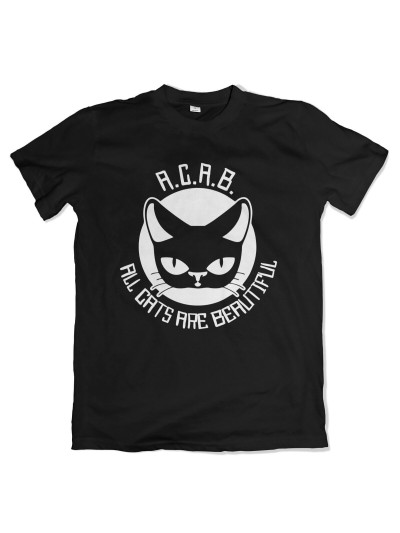 ACAB All Cats Are Beautiful Men's T-Shirt | grobejungs.de