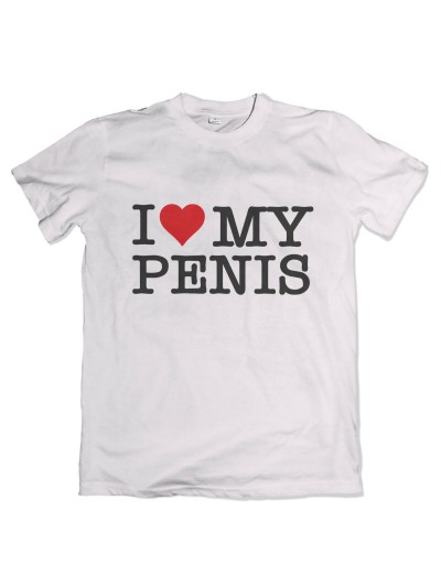 I Love My Penis Men's T-Shirt | grobejungs.de