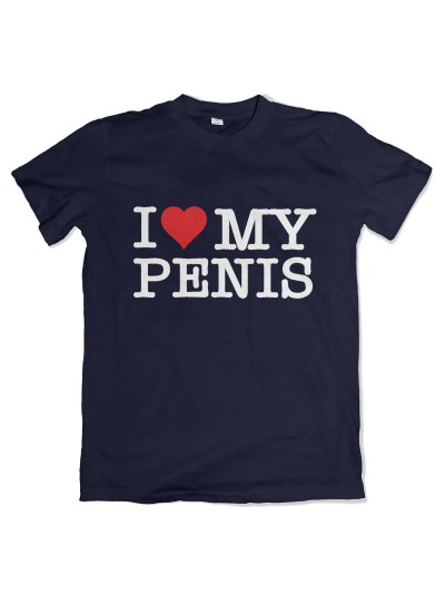 I Love My Penis Men's T-Shirt | grobejungs.de