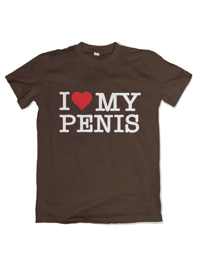 I Love My Penis T-Shirt Motivshirt