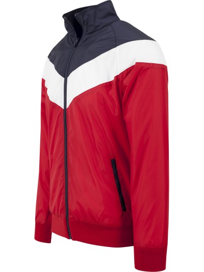 Arrow Zip Jacket red/navy/white