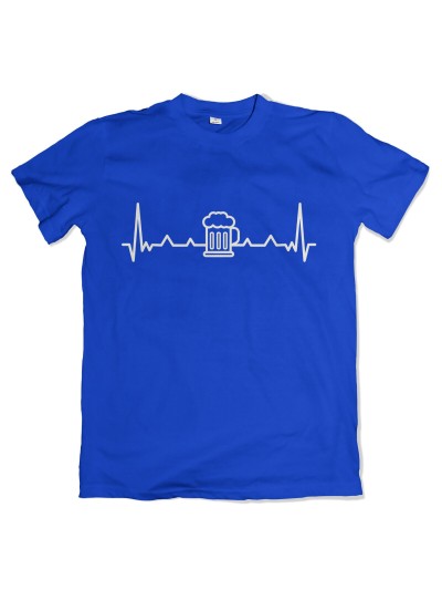 Bier Herzschlag Men's T-Shirt | grobejungs.de