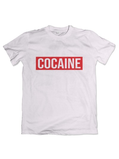 Cocaine Men's T-Shirt, Box Logo | grobejungs.de