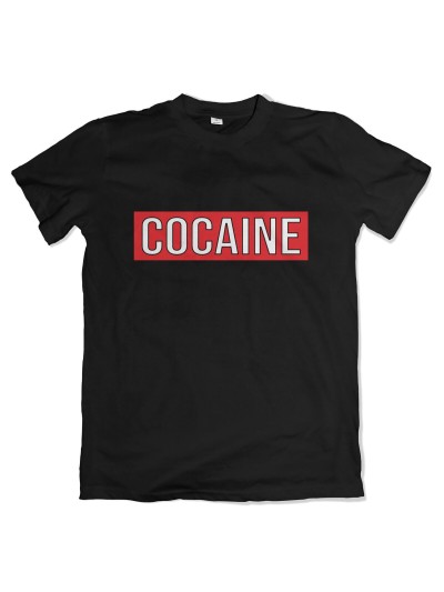 Cocaine Men's T-Shirt, Box Logo | grobejungs.de