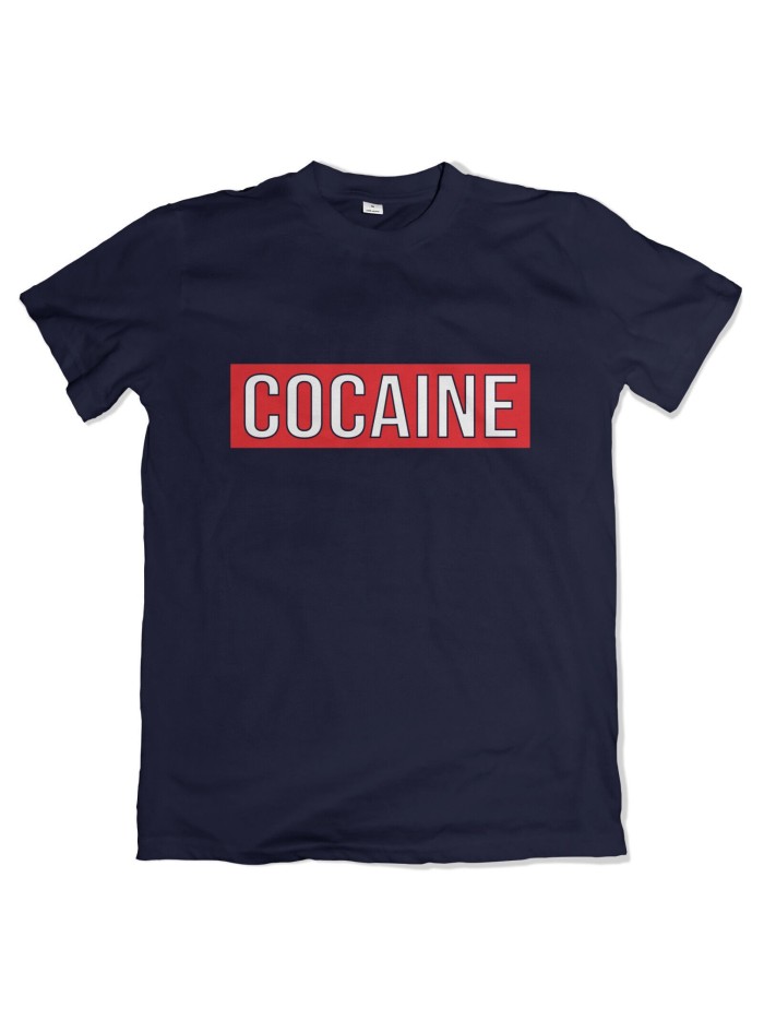 Cocaine Men's T-Shirt, Box Logo | grobejungs.de