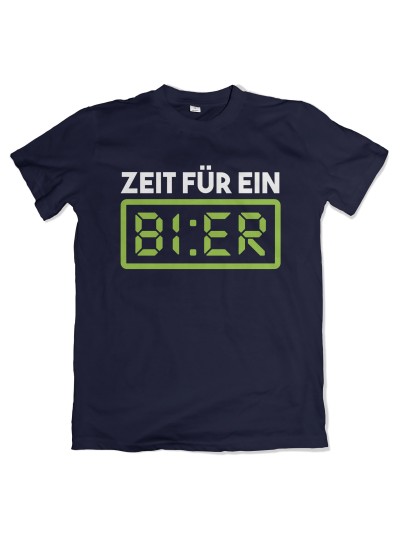 Zeit für ein Bier Men's T-Shirt | grobejungs.de