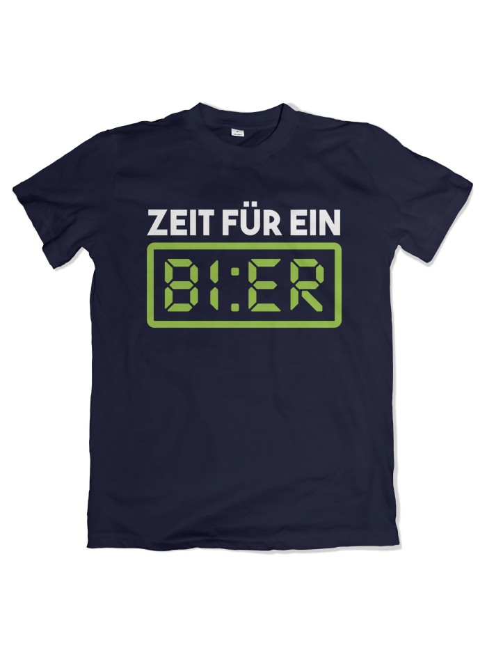 Zeit für ein Bier Men's T-Shirt | grobejungs.de