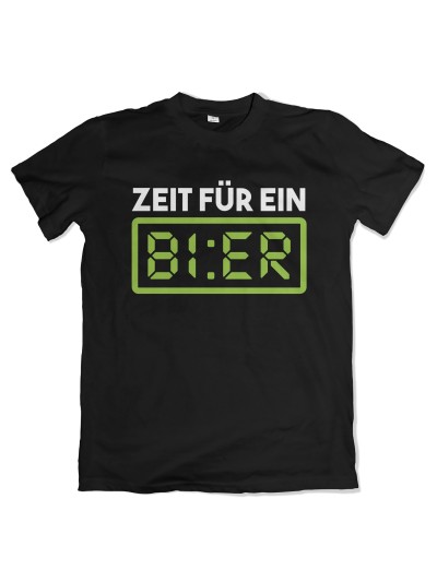 Zeit für ein Bier Men's T-Shirt | grobejungs.de