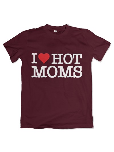 I Love Hot Moms Men's T-Shirt | grobejungs.de