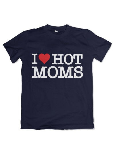 I Love Hot Moms Men's T-Shirt | grobejungs.de