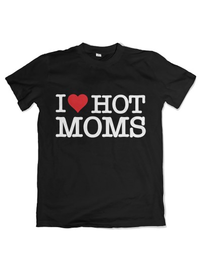 I Love Hot Moms Men's T-Shirt | grobejungs.de