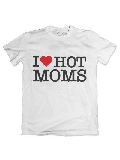 I Love Hot Moms Men's T-Shirt | grobejungs.de