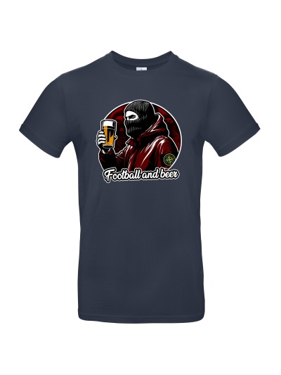Football and Beer Men's T-Shirt | grobejungs.de