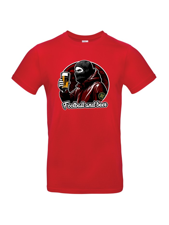Football and Beer Men's T-Shirt | grobejungs.de