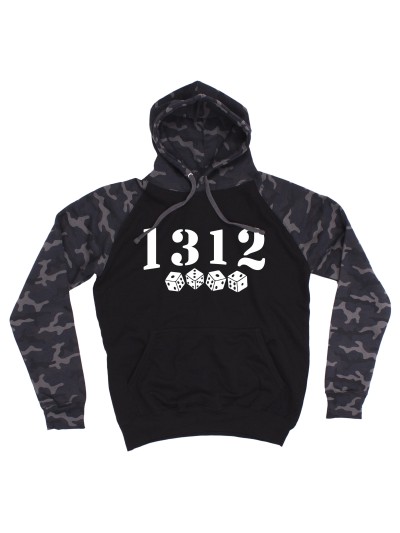 1312 Dice Baseball Hoodie | grobejungs.de