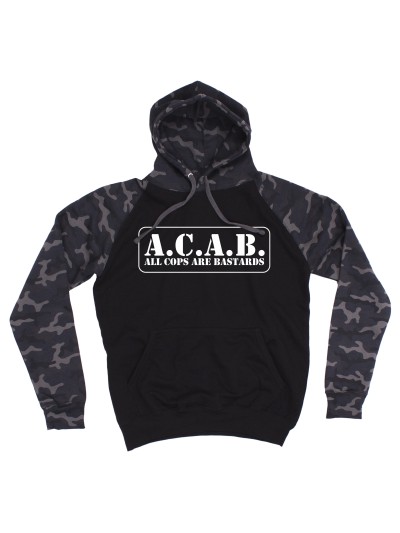 ACAB Stencil Baseball Hoodie | grobejungs.de