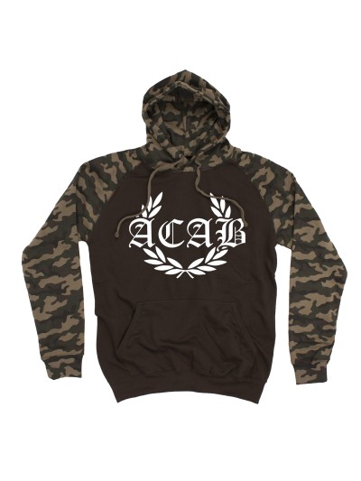 ACAB Laurel Wreath Baseball Hoodie | grobejungs.de