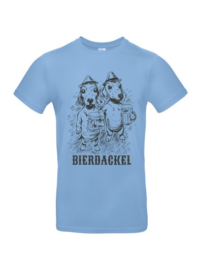 Bierdackel Men's Dachshund Beer T-Shirt | grobejungs.de