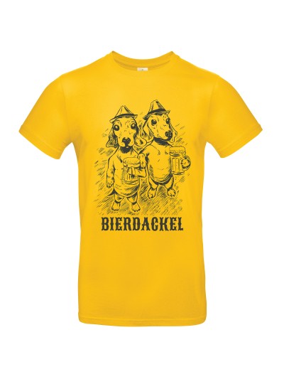Bierdackel Men's Dachshund Beer T-Shirt | grobejungs.de