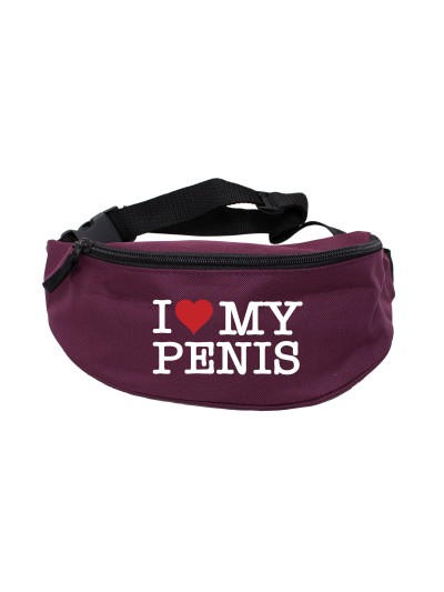 I Love My Penis Bum Bag, Novelty | grobejungs.de