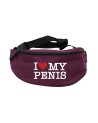 Bauchtasche I Love My Penis | grobejungs.de