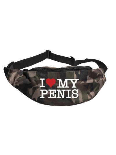 I Love My Penis Bum Bag, Novelty | grobejungs.de