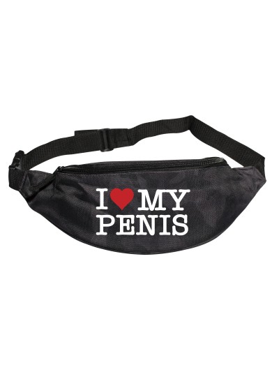 I Love My Penis Bum Bag, Novelty | grobejungs.de
