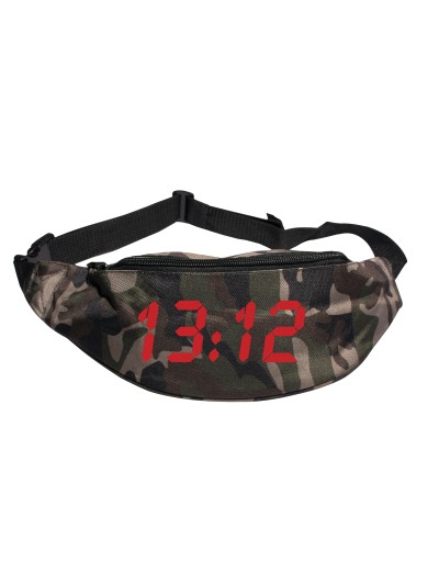 1312 LCD Time Bum Bag, Red Digits | grobejungs.de
