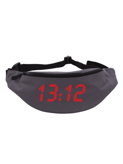 1312 LCD Time Bum Bag, Red Digits | grobejungs.de