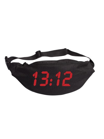 1312 LCD Time Bum Bag, Red Digits | grobejungs.de