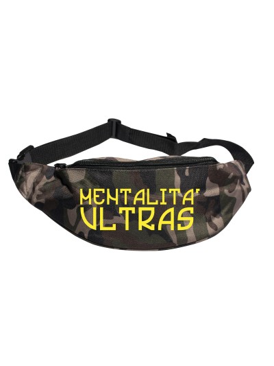 Mentalita Ultras Bum Bag, Yellow Print | grobejungs.de